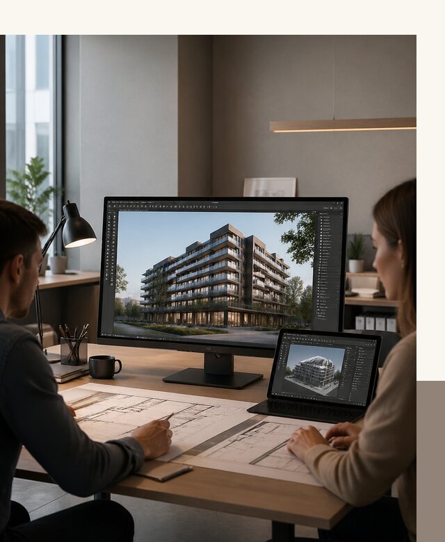 3D визуализация архитектуры и объектов строительства в Искитиме