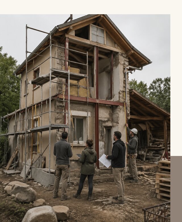 Реконструкция загородного дома под ключ в Искитиме от бюро