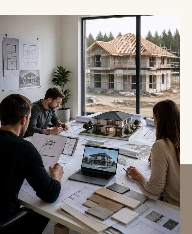 Проект домов с четырьмя спальнями под ключ в Искитиме