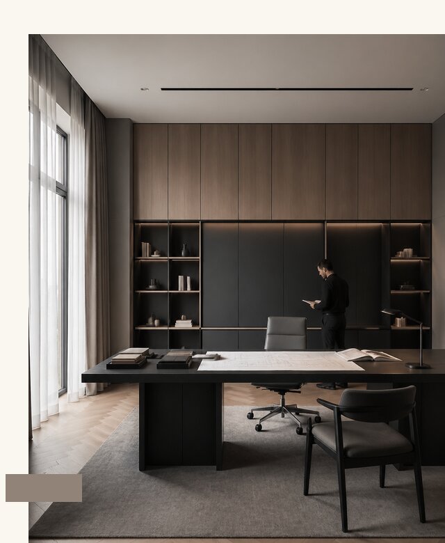 Дизайн кабинета в Искитиме по цене от 15288 р. | А3дПро-Скм